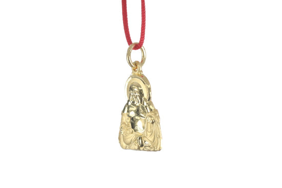 24K Gold Buddha Pendant