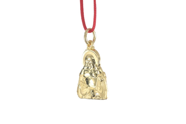 24K Gold Buddha Pendant