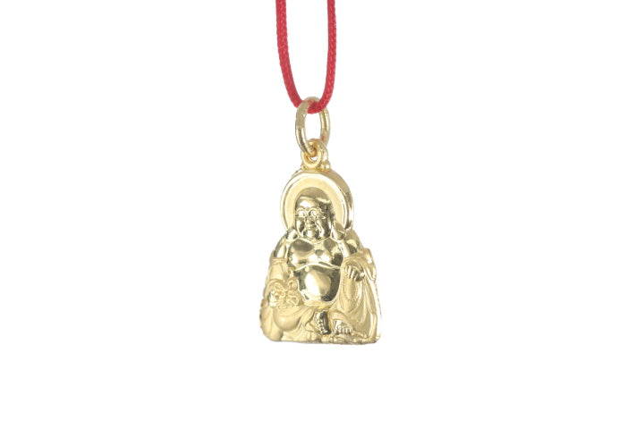 24K Gold Buddha Pendant