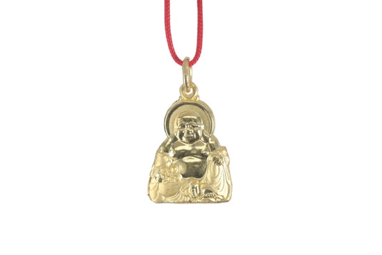 24K Gold Buddha Pendant