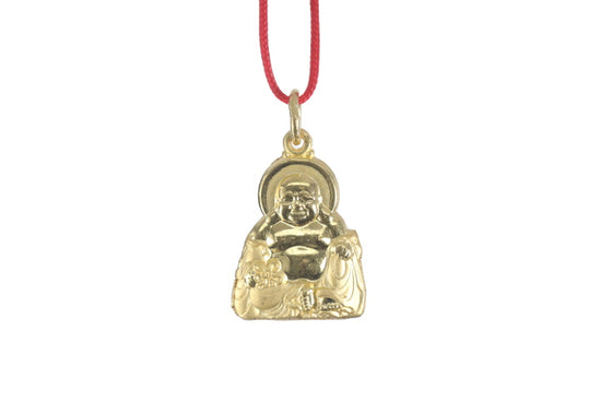 24K Gold Buddha Pendant