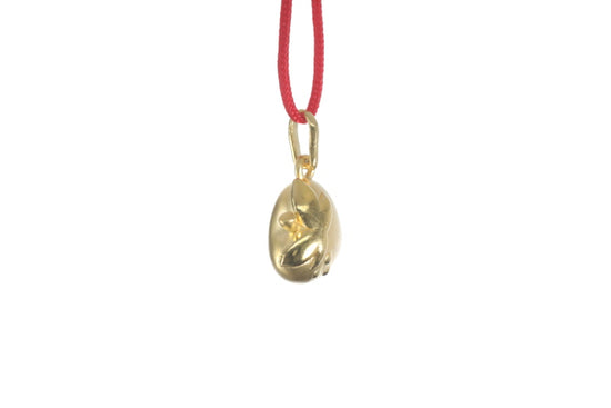 Load image into Gallery viewer, 24K Gold Strawberry Pendant
