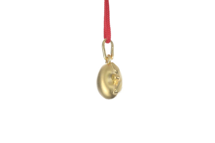 24K Gold Strawberry Pendant