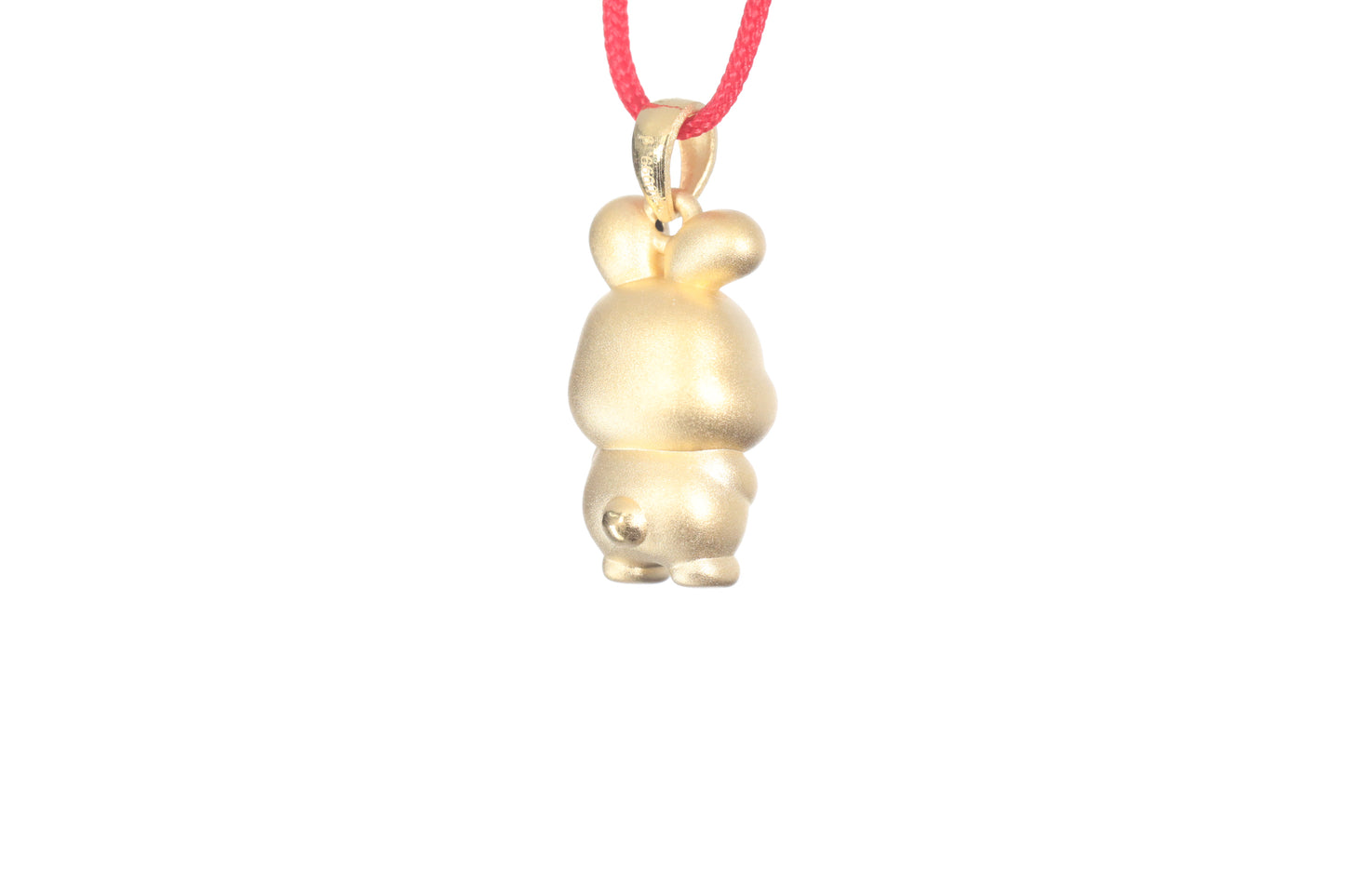 24K Gold Rabbit Pendant