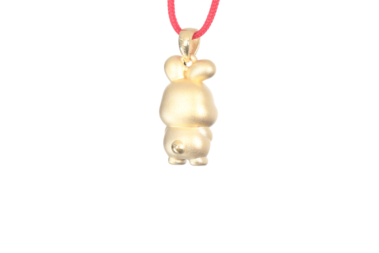 24K Gold Rabbit Pendant