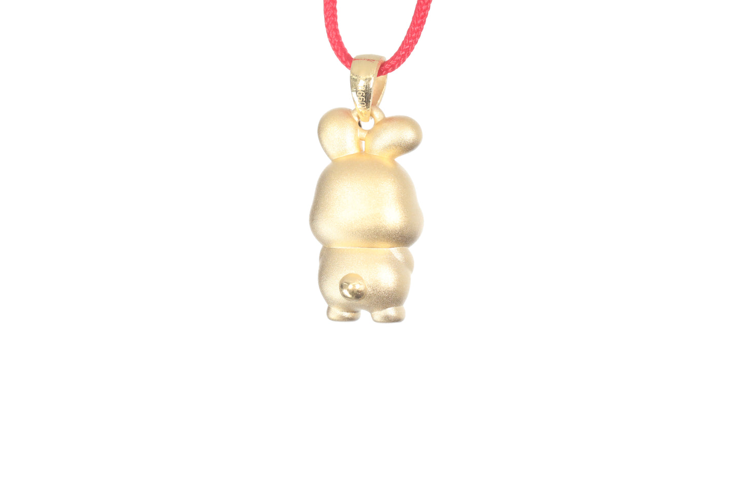 24K Gold Rabbit Pendant