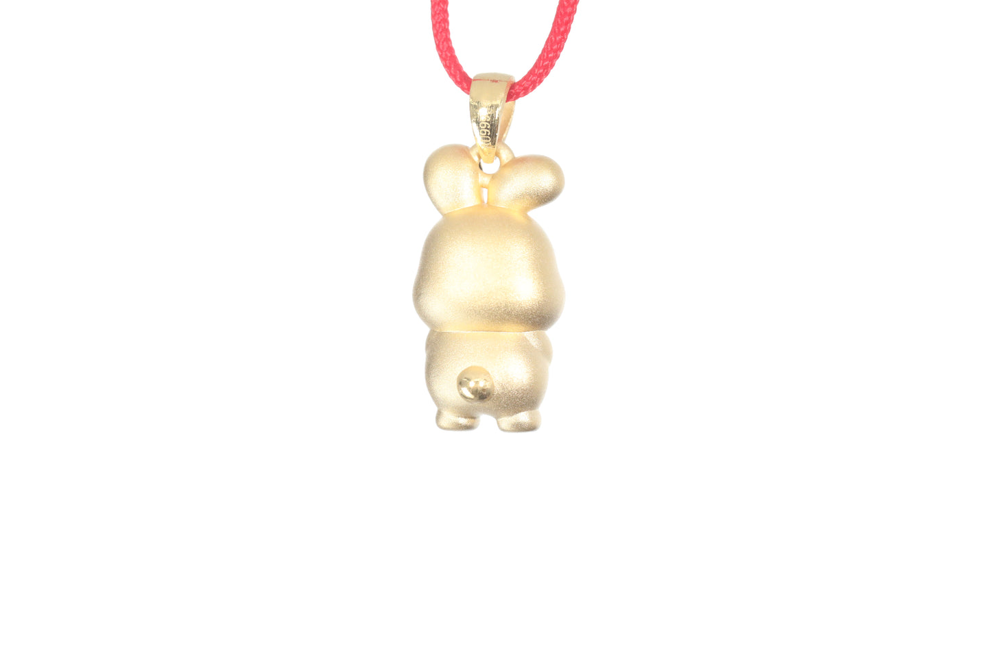 24K Gold Rabbit Pendant