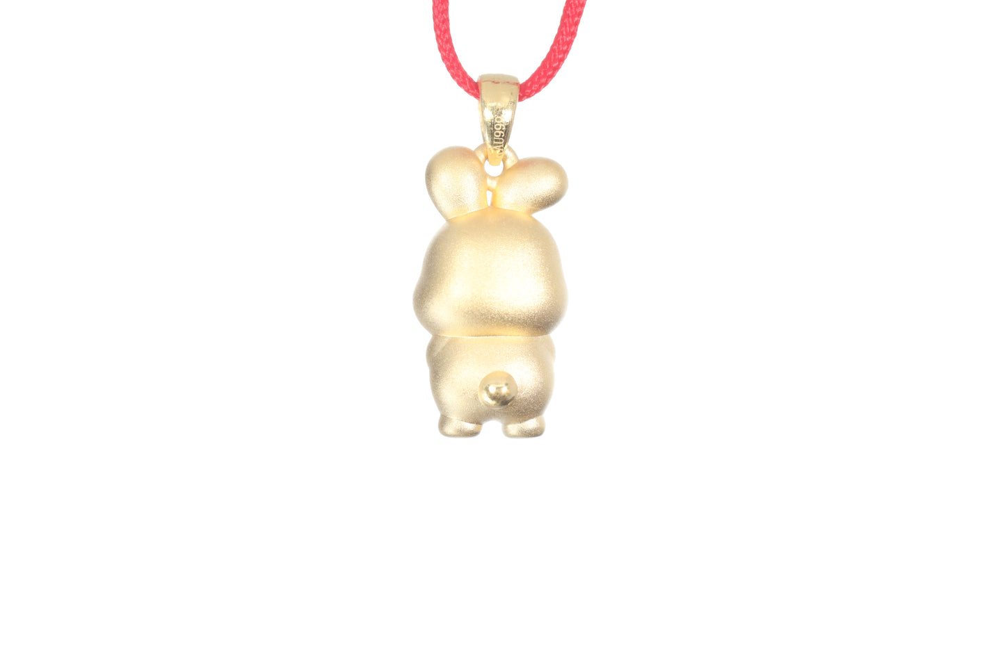 24K Gold Rabbit Pendant