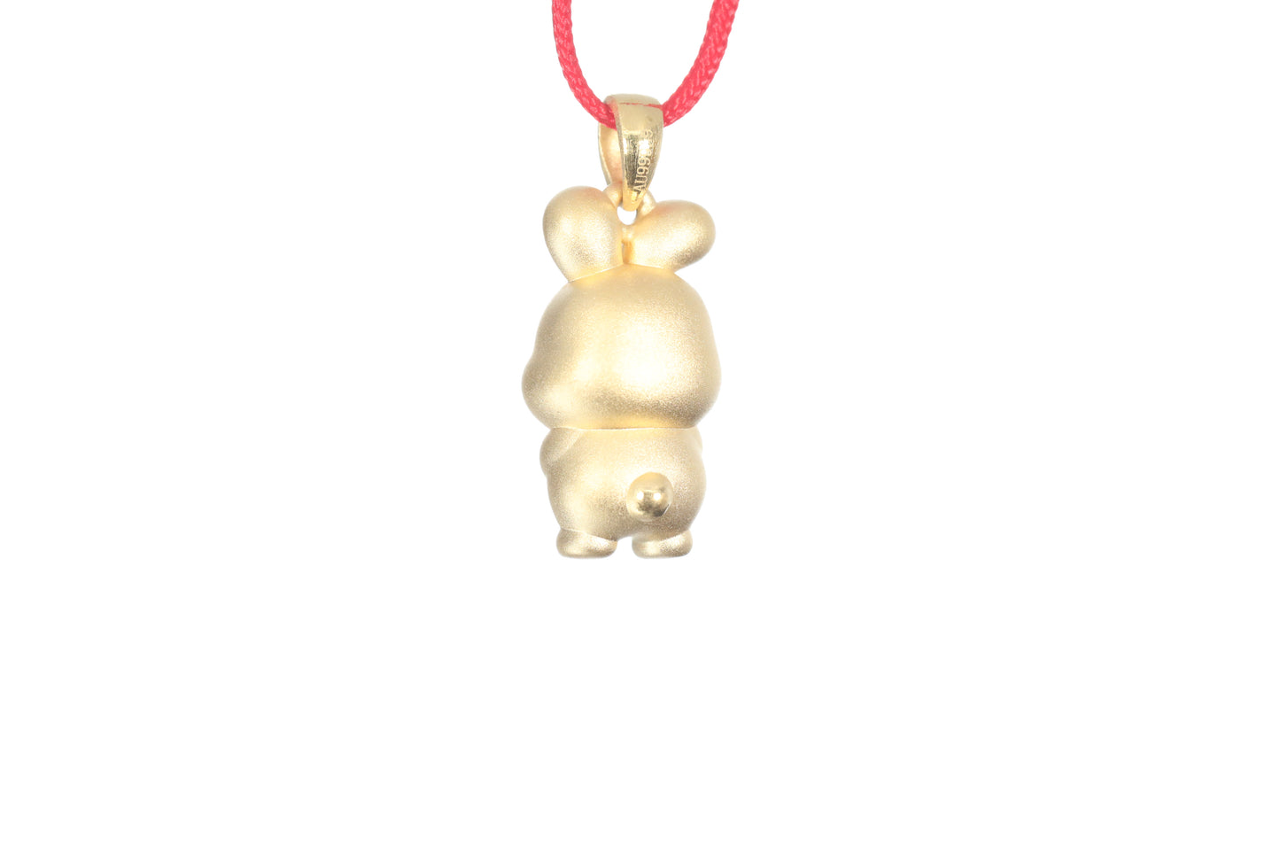 24K Gold Rabbit Pendant