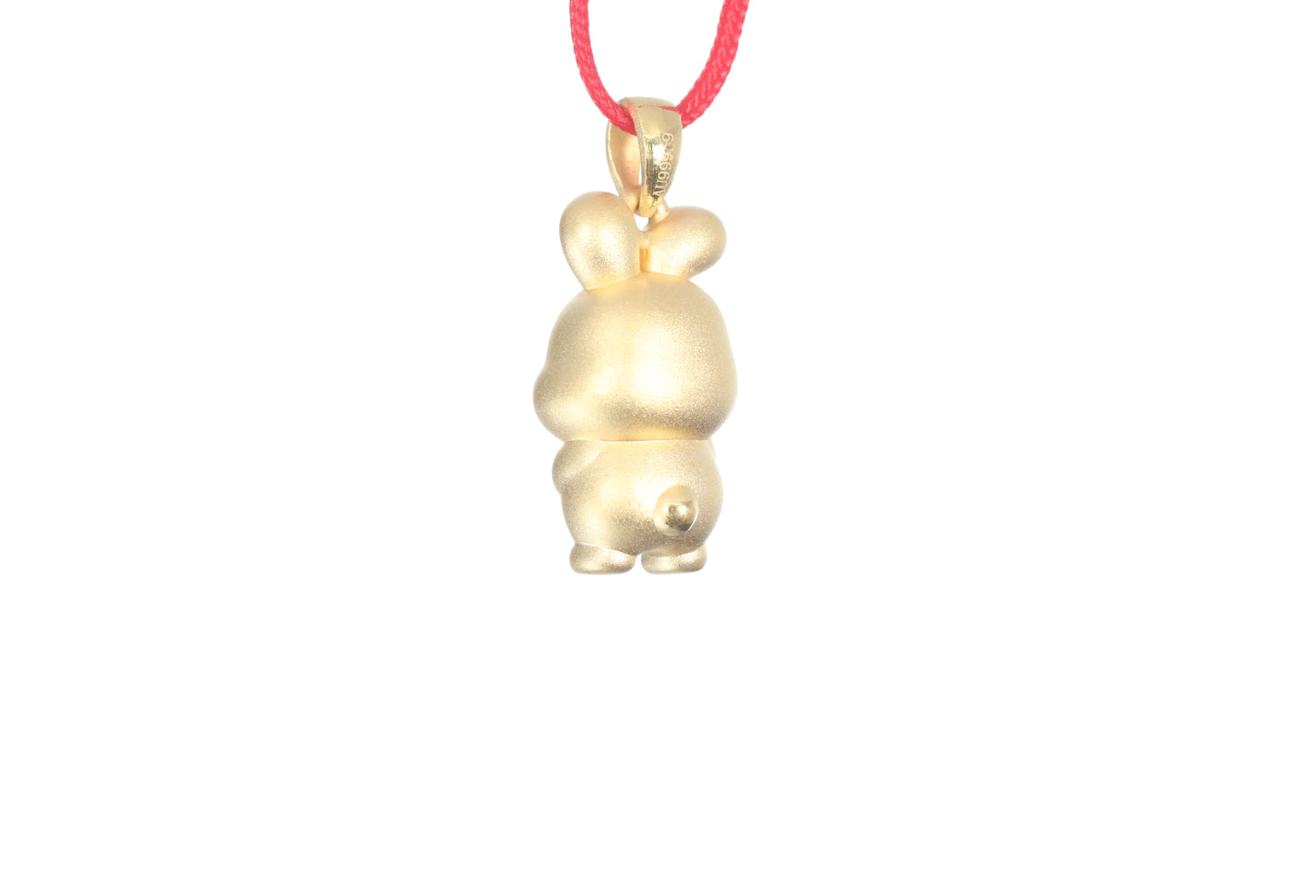 24K Gold Rabbit Pendant