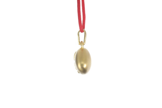 24K Gold Strawberry Pendant