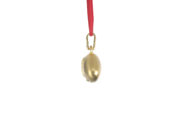 24K Gold Strawberry Pendant