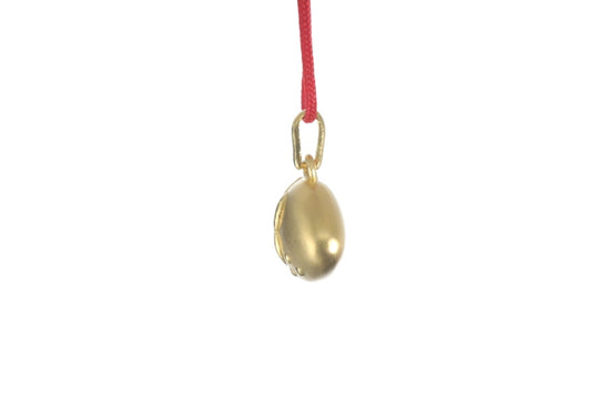 24K Gold Strawberry Pendant