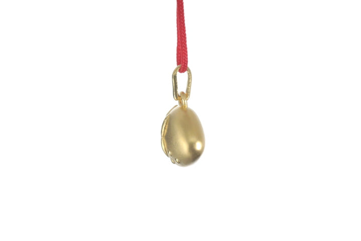 24K Gold Strawberry Pendant