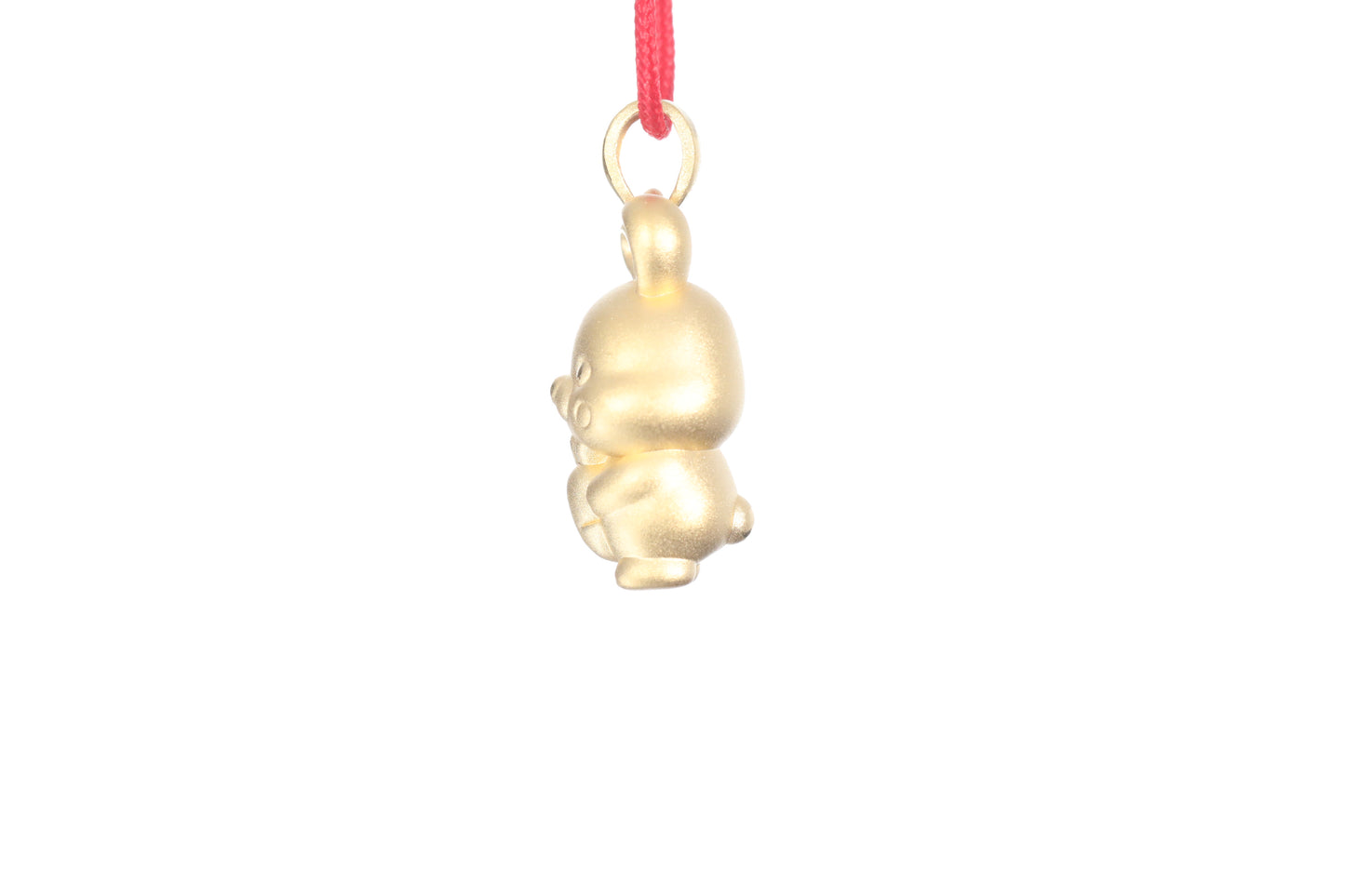 24K Gold Rabbit Pendant