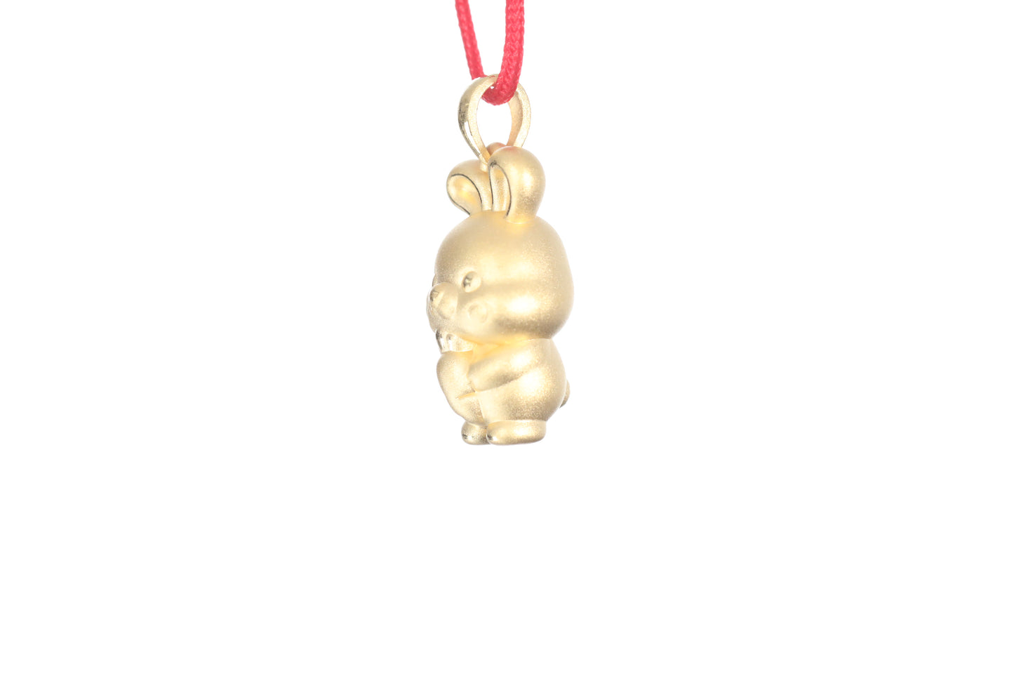 24K Gold Rabbit Pendant