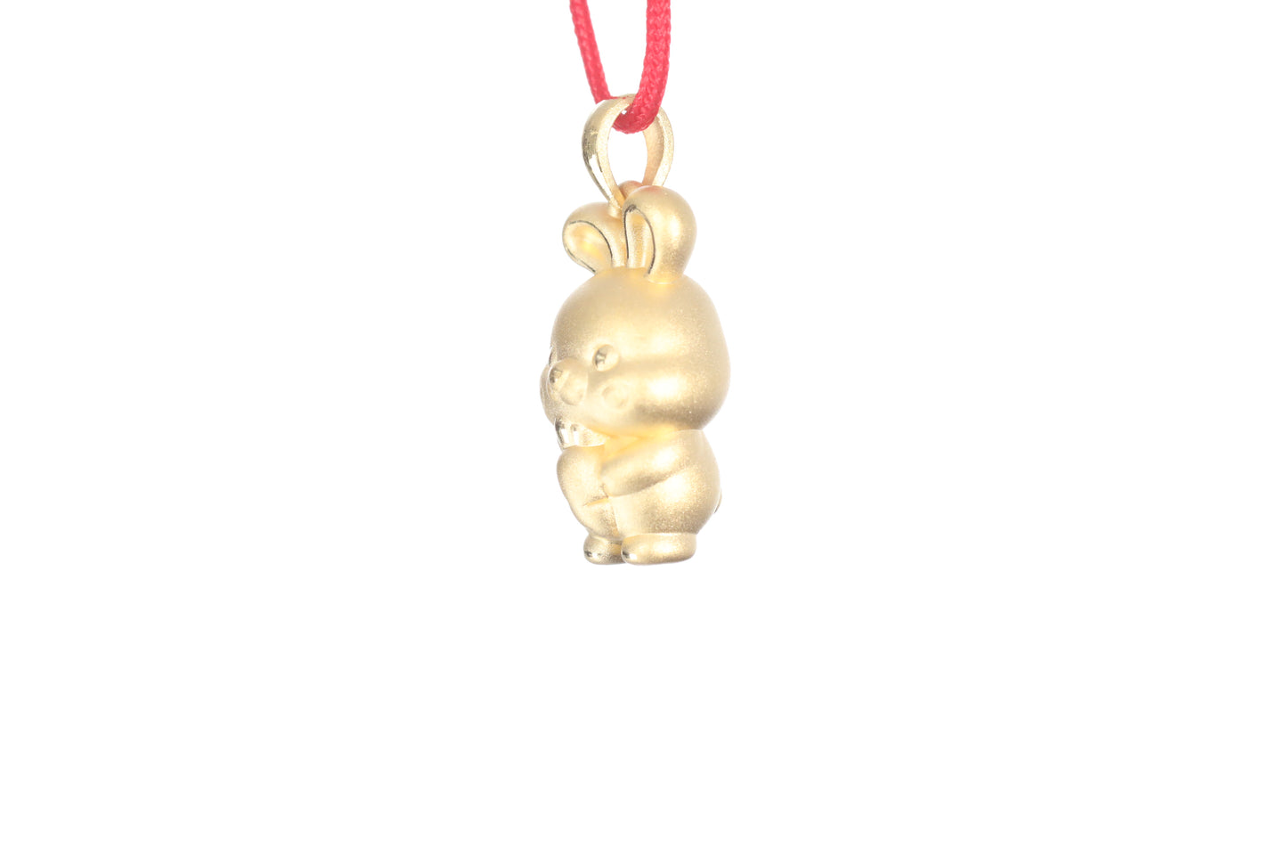 24K Gold Rabbit Pendant