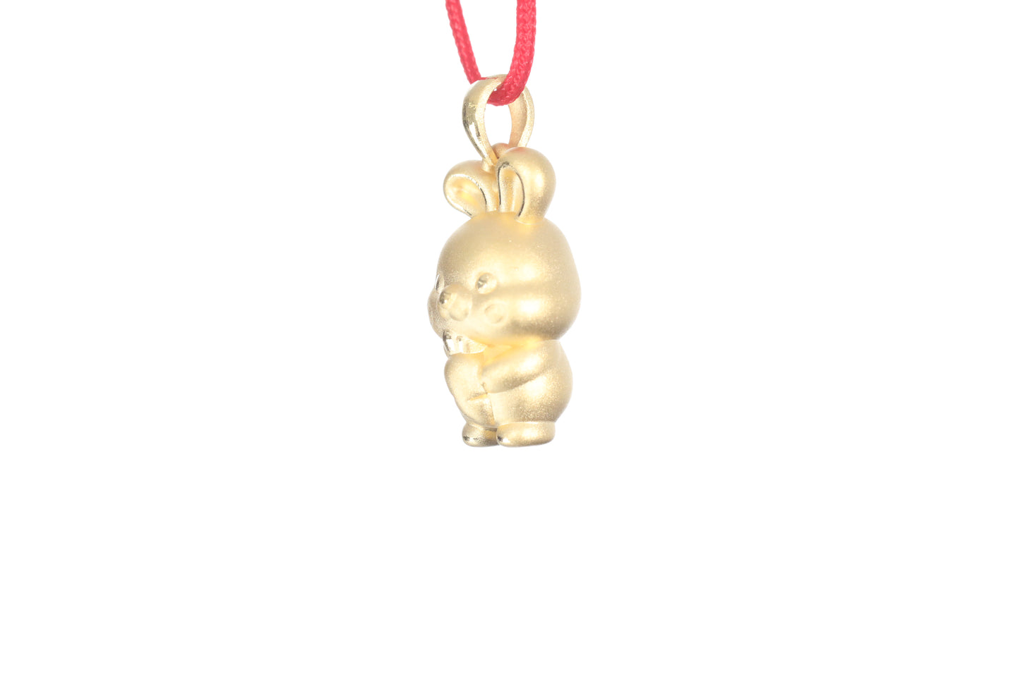 24K Gold Rabbit Pendant