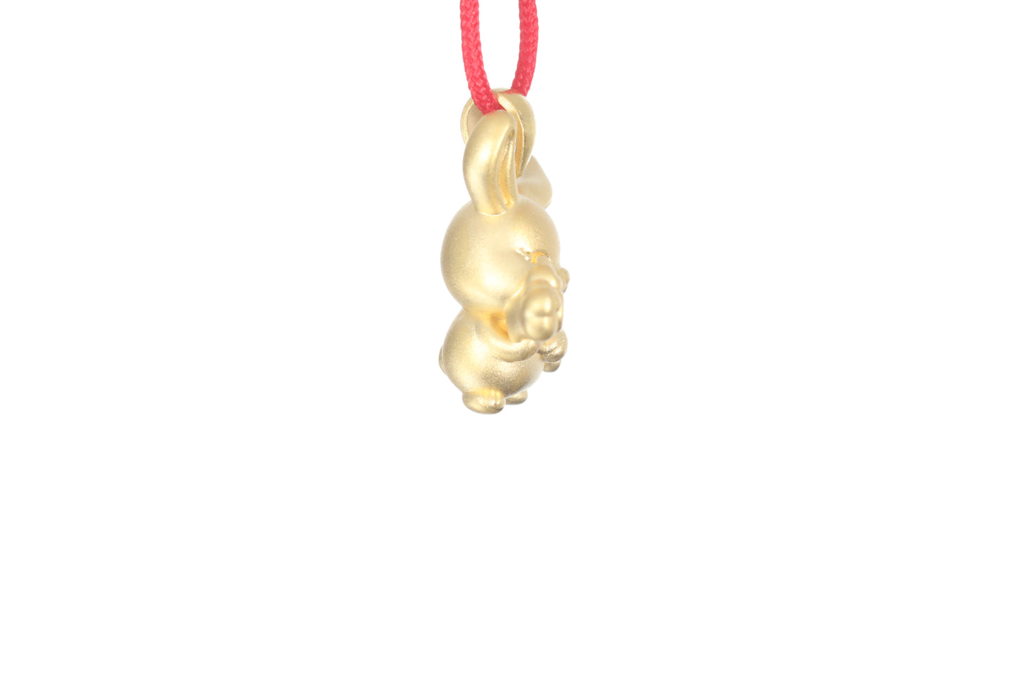 24K Gold Rabbit Pendant