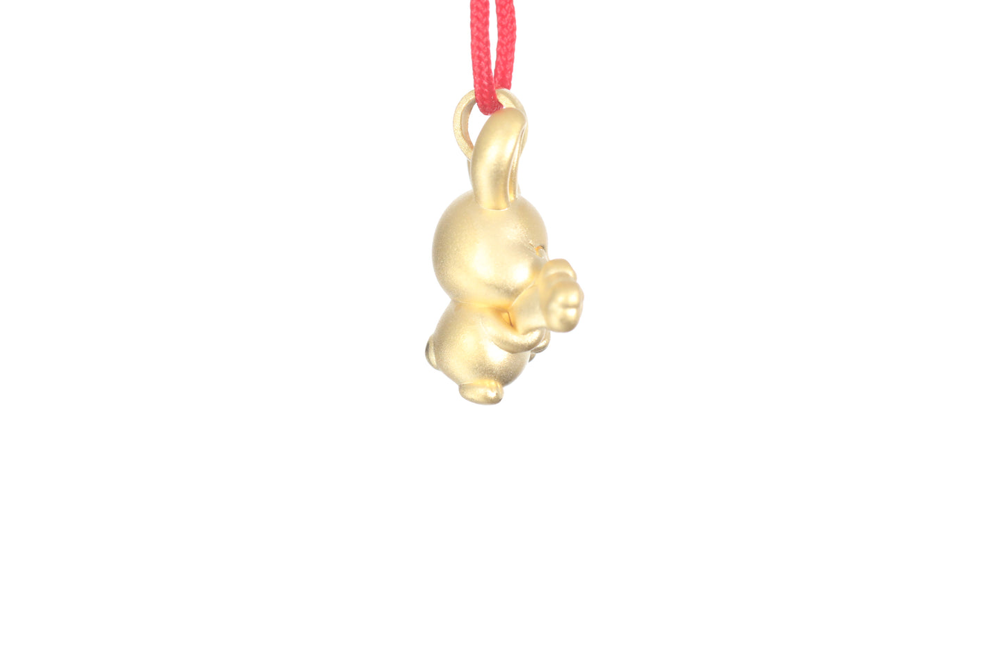 24K Gold Rabbit Pendant