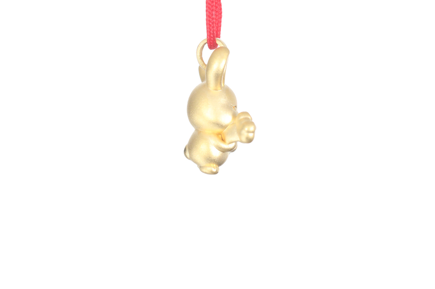 24K Gold Rabbit Pendant