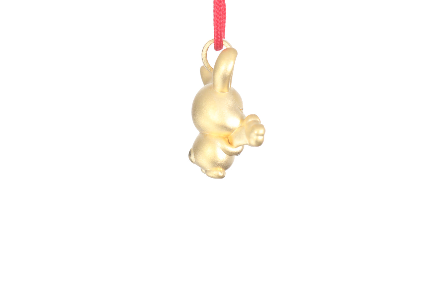 24K Gold Rabbit Pendant