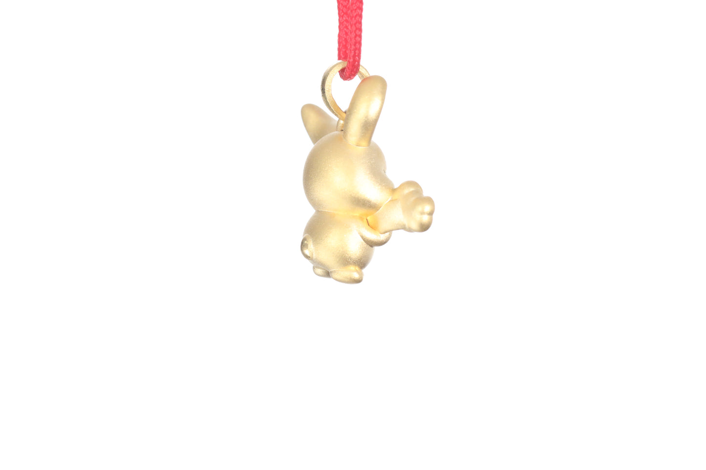 24K Gold Rabbit Pendant