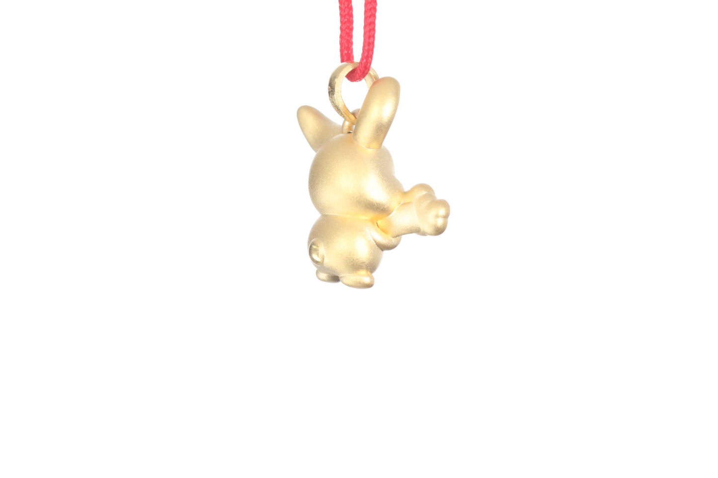 24K Gold Rabbit Pendant