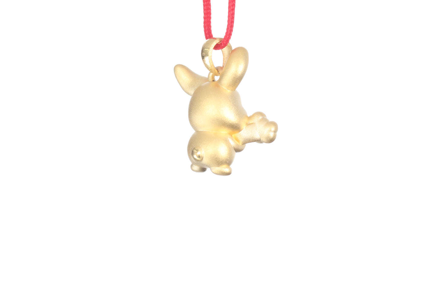 24K Gold Rabbit Pendant