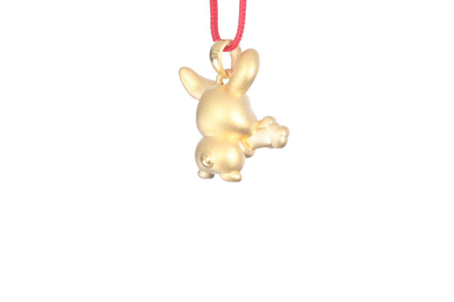 24K Gold Rabbit Pendant