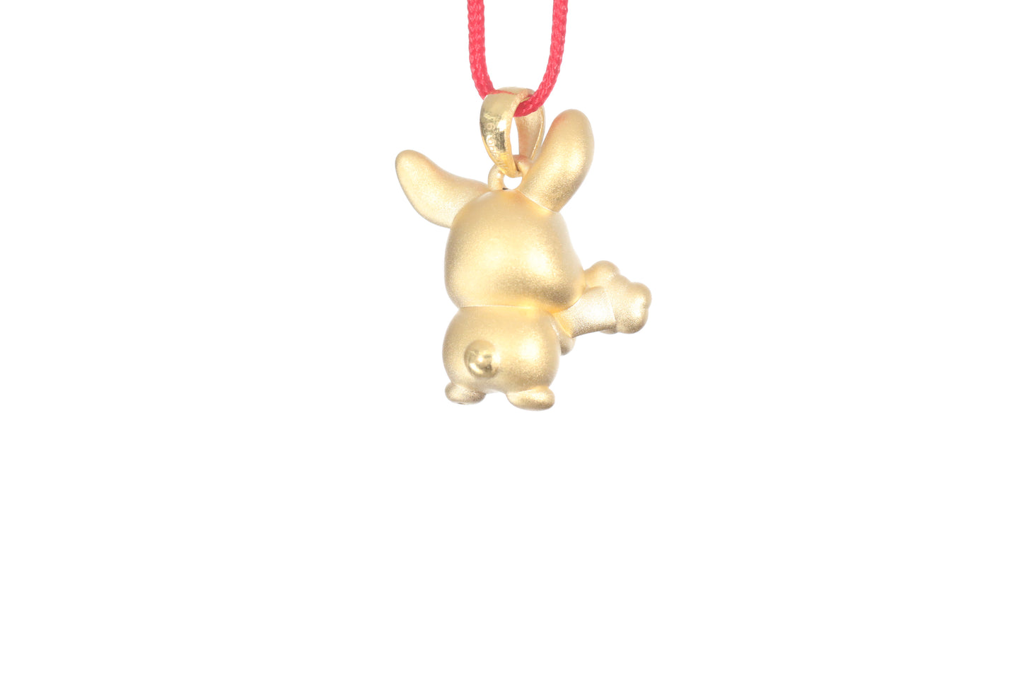 24K Gold Rabbit Pendant