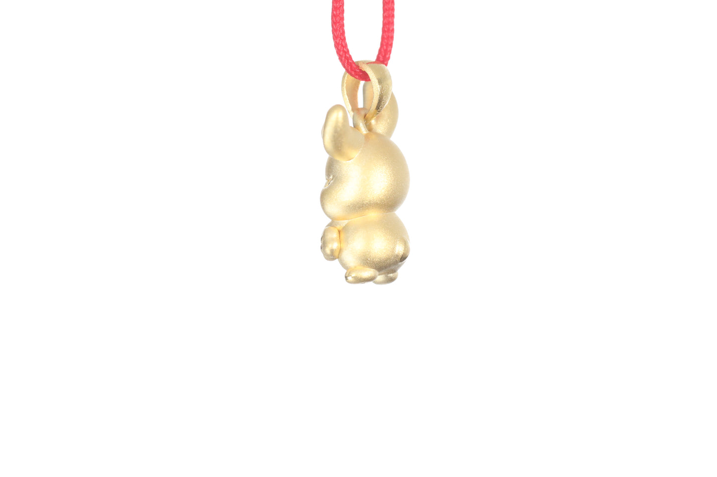 24K Gold Rabbit Pendant