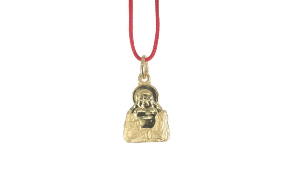 24K Gold Buddha Pendant