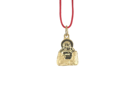 24K Gold Buddha Pendant