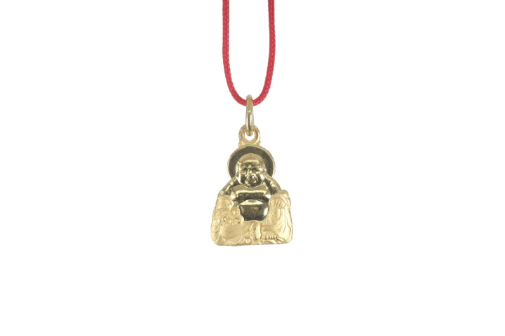 24K Gold Buddha Pendant