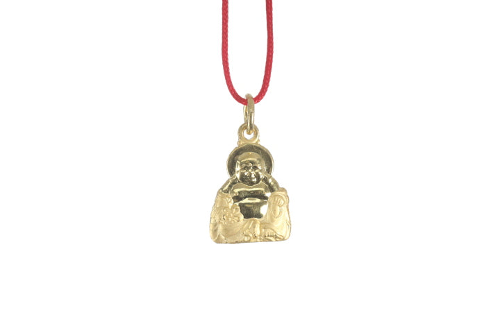 24K Gold Buddha Pendant