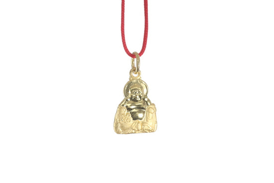 24K Gold Buddha Pendant