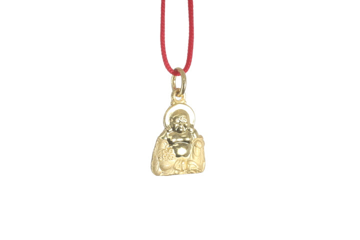 24K Gold Buddha Pendant