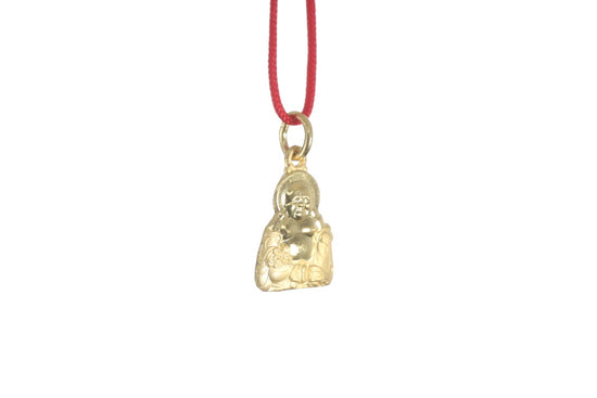 24K Gold Buddha Pendant