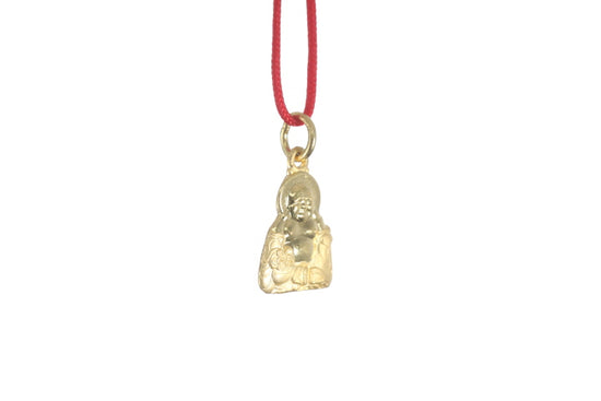 24K Gold Buddha Pendant