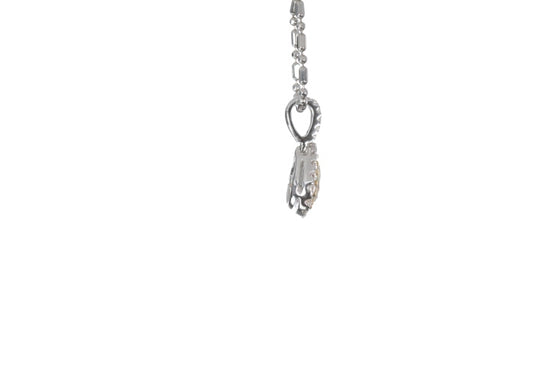 Fancy Yellow Diamond Pear Shaped Pendant