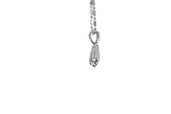 Fancy Yellow Diamond Pear Shaped Pendant