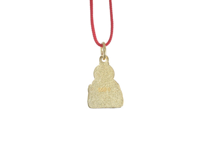 24K Gold Buddha Pendant