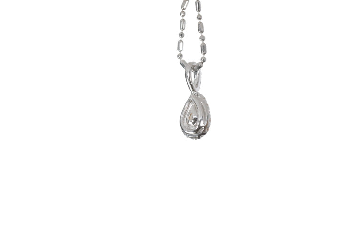 Fancy Yellow Diamond Pear Shaped Pendant