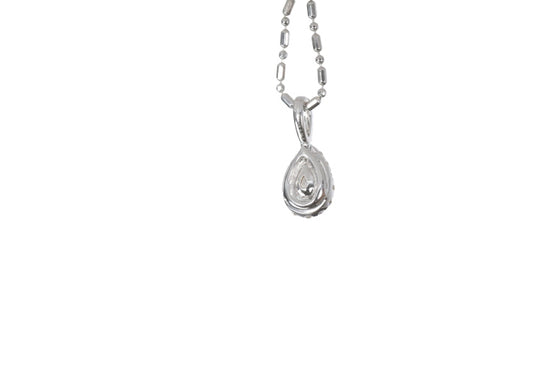 Fancy Yellow Diamond Pear Shaped Pendant