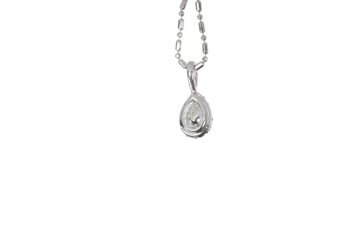 Fancy Yellow Diamond Pear Shaped Pendant