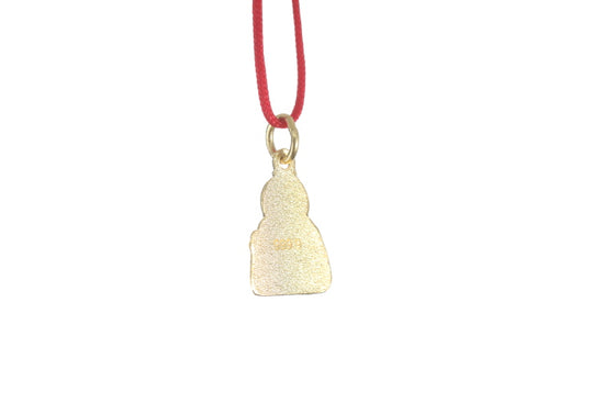 24K Gold Buddha Pendant