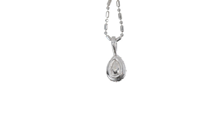 Fancy Yellow Diamond Pear Shaped Pendant