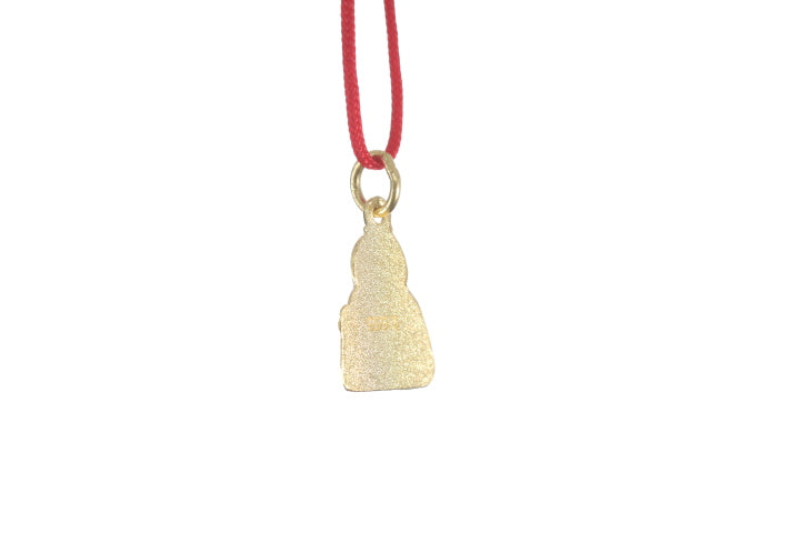 24K Gold Buddha Pendant