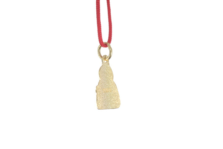 24K Gold Buddha Pendant